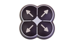 Napęd przycisku 4-ro pozycyjny czarny /strzałki/ z samopowrotem M22-DI4-S-X7 286338