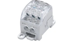 Blok rozdzielczy - uniwersalny Al/Cu SUB 220 (82060) SIMBLOCK szary 81650002