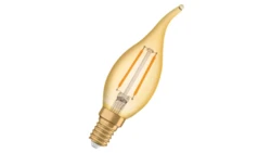 Żarówka LED Vintage 1906 LED CL BA FIL GOLD 12 non-dim 1,5W/824 E14 4058075293229