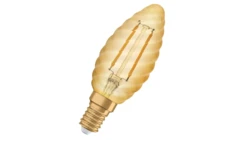 Żarówka LED Vintage 1906 LED CL BW FIL GOLD 12 non-dim 1,5W/824 E14 4058075293243