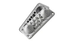 Przepust wielootworowy MBA3F14L11 szary z kompletem pinów