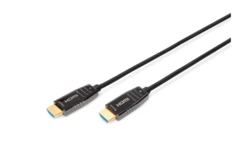 Kabel połączeniowy hybrydowy AOC HDMI 2.1 Ultra High Speed 8K 60Hz UHD HDMI A-HDMI A M-M czarny 30m AK-330126-300-S