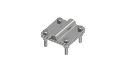 Złącze uniwersalne 3-elem. 80x80 bednarka-pręt16 stal nierdzewna 215.3.1 NI 21501305