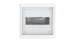 Rozdzielnica modułowa 1x8 natynkowa IP40 Nedbox (drzwi transparentne) 601245