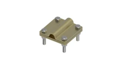 Złącze uniwersalne 3-elem. 80x80 bednarka-pręt16 mosiądz 215.3.1 MS 21501310