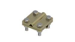 Złącze uniwersalne 3-elem. 60x60 drut8-drut8 mosiądz 214.4.1 MS 21401410