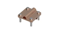 Złącze uniwersalne 3-elem. 80x80 drut8-pręt16 miedź 215.6.1 CU 21501603