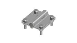 Złącze uniwersalne 2-elem. 80x80 drut8-pręt16 stal nierdzewna 215.6 NI 21500605