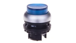Napęd przycisku niebieski z podświetleniem bez samopowrotu M22-DRLH-B 216802