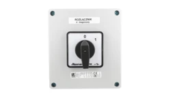 Łącznik krzywkowy 80A rozłącznik 0-1 4 - biegunowy w obudowie OB17 SK80-2.8210\OB17