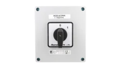 Łącznik krzywkowy 80A rozłącznik 0-1 3 - biegunowy w obudowie OB17 SK80-2.8211\OB17