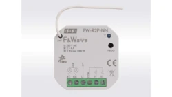 Dopuszkowy przekaźnik dwukanałowy braz przewodu N FiWave FW-R2P-NN