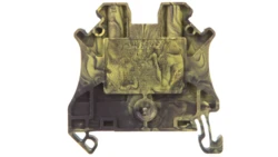 Złączka szynowa 2-przewodowa 2,5mm2 czarno-żółta Ex UT 2,5-FE 3245121 /50szt./