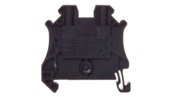 Złączka szynowa 2-przewodowa 0,14-4mm2 czarna UT 2,5 BK 3045088 /50szt./