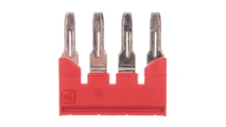 Mostek wtykowy do UT-6 4-biegunowy 8,2mm czerwony FBS 4-8 3030307 /25szt./