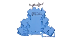 Złączka szynowa 3-piętrowa 2,5mm2 L niebieska 2002-3239 TOPJOBS /50szt./