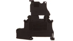 Złączka szynowa z bezpiecznikiem 5x20 2-przewodowa 4mm2 czarna LED 250V AC/DC UT 4-PE/HESI LA 250 (5X20) 3070079 /50szt./