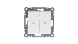 Lumina Przycisk żaluzjowy biały WL0320