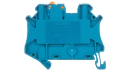 Złączka przelotowa 2-przewodowa z odłącznikiem nożowym 2,5mm2 niebieska UT 2,5-MT BU 3046553 /50szt./