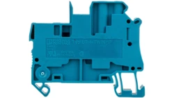 Złączka szynowa 3-przewodowa 4mm2 śrubowa/wtykowa niebieska UT 4-TWIN/ 1P BU 3060270 /50szt./
