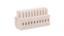 Gniazdo MCS-MINI Classic 10-biegunowe jasnoszare raster 3,5mm 734-110 /50szt./