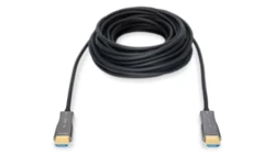 Kabel połączeniowy HDMI Hybrydowy Premium HighSpeed Ethernet 4K 60Hz UHD Typ HDMI A/HDMI A M/M 30m AK-330125-300-S