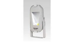 Naświetlacz LED LORDINO 40W 5111lm 130lm/W (zam.100W) 4000K RA80 MOD.AR (SILVER) IP66 7 lat gwarancji Made in EU