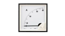 Amperomierz 72x72 N:IP52 A101 zakres pom. 0...1mA MA17N A10100000005 bez atestu skala 0-1200mA