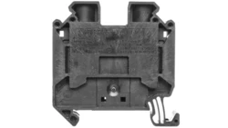 Złączka szynowa przepustowa 2-przewodowa 16mm2 czarna UT 16 BK 3044197 /50szt./