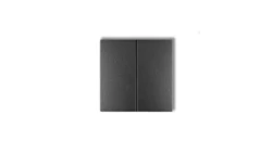 Klawisze podwójne do łączników DECO, FLEXI, MINI (komplet dwóch sztuk) grafitowy 11DKL-2