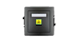 DECO Mechanizm gniazda światłowodowego/optycznego pojedynczego grafitowy 11DGOP-1