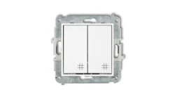 Mechanizm łącznika podwójnego krzyżowego biały MWP-66