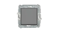 MINI Mechanizm łącznika krzyżowego (jeden klawisz bez piktogramu) szary mat 27MWP-6.1