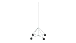 Maszt na czworonogu do zwodów poziomych wysokich 3m aluminium 65.3 AL ZA 3P CZ 65133009