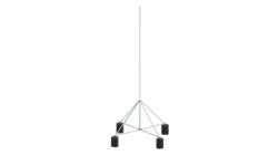 Maszt na czworonogu do zwodów poziomych wysokich 4m aluminium 65.4 AL ZA 5P CZ 65154009