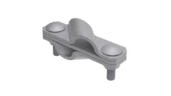 Złącze krzyżowe skośne pręt-pręt 3-elem. stal ocynkowana ogniowo 116.8 OG 11600802