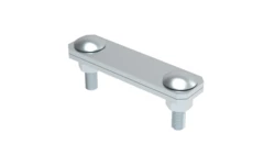 Złącze krzyżowe skośne pręt-bednarka 2-elem. stal ocynkowana galwanicznie 116.0.1 OC 11610001