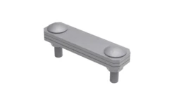 Złącze krzyżowe skośne pręt-bednarka 3-elem. stal ocynkowana ogniowo 116.0.2 OG 11602002