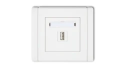 FLEXI Ładowarka USB pojedyncza 5V 2A biały FCUSB-3 GN-FL-78-01-00-00-00