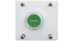 Przycisk sterowniczy 22mm zielony 1Z 1R z samopowrotem M22-D-G-X1/KC11/I 216522