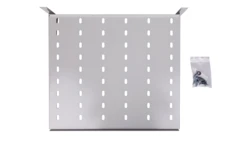 Półka stała 19 cali 2U mocowana jednostronnie 400mm NWS-FFE/19/2HE/T400 255024