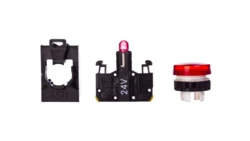 Lampka sygnalizacyjna 22mm czerwona 24V AC/DC ST22-LC-24-LEDAC/DC