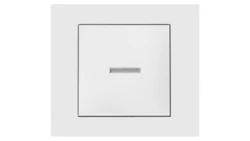 Vestra Łącznik 1-biegunowy bez ramki z podświetleniem podtynkowy IP20 biały 3823-10