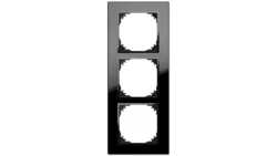 Vestra Ramka potrójna szkło IP20 czarny 3873-61