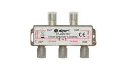 Rozdzielacz sygnału SAT splitter 1x F / 4x F FC4SPLTST