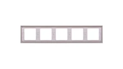 Berker K.1 Ramka pięciokrotna pozioma śnieżnobiała 13937009