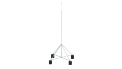 Maszt izolowany na czworonogu do zwodów poziomych wysokich 5m aluminium 65.5 AL IZ 4P CZ 65345009