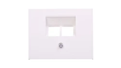 K.1 Element centralny do gniazda UAE RJ11 RJ12 RJ45 kat.3, 5e, 6 45st śnieżnobiały 14097009