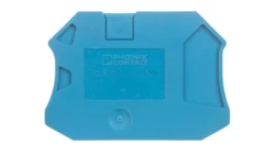 Pokrywa zamykająca niebieska D-UT 2,5/4-TWIN BU 3047142 /50szt./