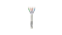 Kabel Skrętka Kat 6 S/FTP PIMF Drut 305m Box Szara SOHO CCA